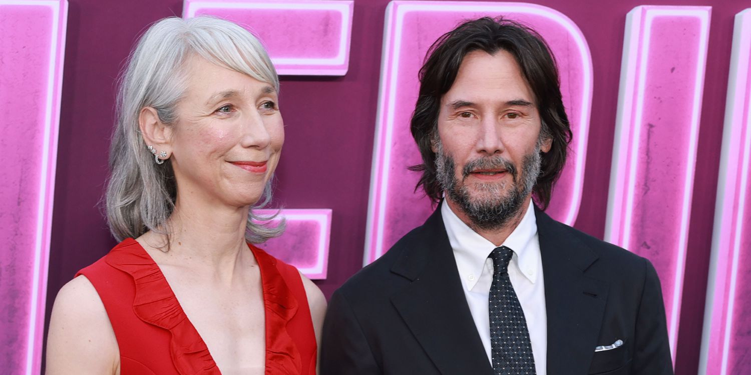 Keanu Reeves and Alexandra Grant Share a Sweet Moment of PDA at Rare Red ...